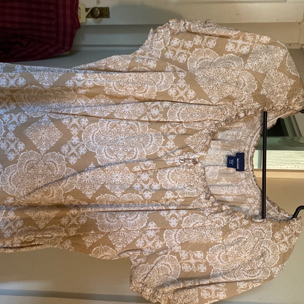 Beige Blouse